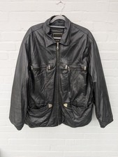Vintage Herren Lederjacke Gr