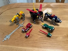 Trendmasters 1998 Lion Force Voltron The Third Dimension with Sword sehr guter Zustand