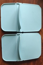 Tupperware Trenneinsätze Lunchbox Hellblau 2 Stück