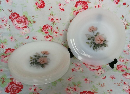 Dessertteller arcopal rosen - dessertteller,