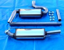 Edelstahl Auspuffanlage Gruppe Gr A VW Golf 3 VR6 GTI 16V Sportauspuff 1x60 EG