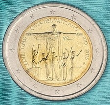 Vatikan 2 Euro 2013 Weltjugendtag in Rio im Folder - K1