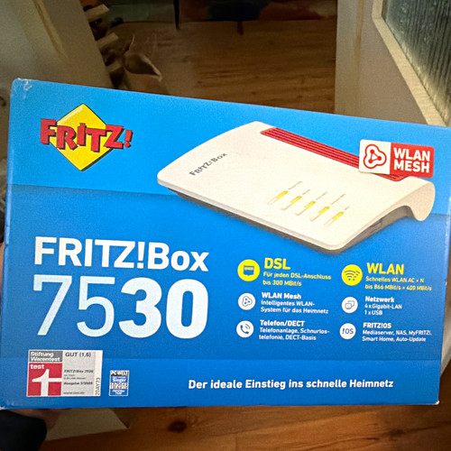 Fritz box 7530 dsl wlan - fritz!box,
