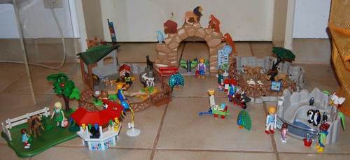 Playmobil großer tierpark zoo - großer, tierpark/zoo