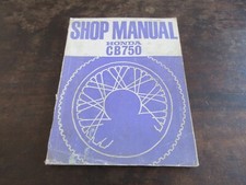 Honda CB750 K0 K1 K2 K3 K4 K5 F Shop service manual Werkstatt-Handbuch