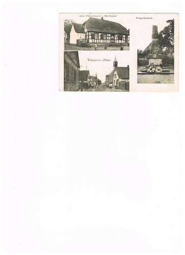 Weingarten bei gernsheim - weingarten, in