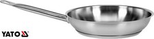 Profi Bratpfanne Edelstahl YATO YG-00101 Kochpfanne Pfanne Induktion 24 cm