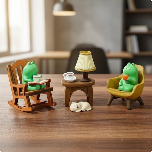 Frosch schaukelstuhl figur - frosch,
