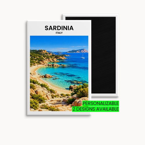 Sardinien kühlschrankmagnet - sardinien,