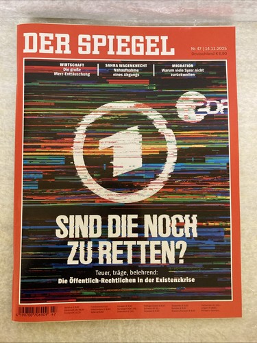 Der spiegel 2025 sind die - spiegel, 47/2025