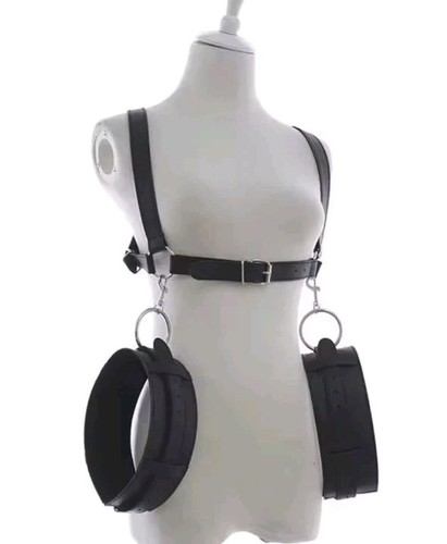 Bdsm bondage set leder - set,
