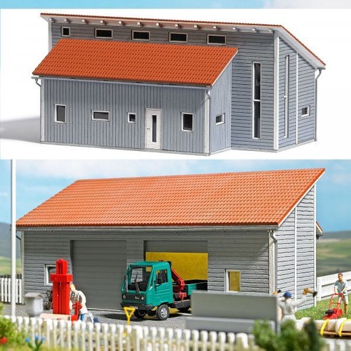 Busch 1548 gewerbehalle h0 - gewerbehalle,,