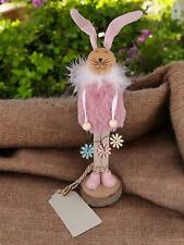 rosa XXL Osterhase 33 cm