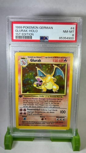 Pokemon glurak holo 1st - glurak,