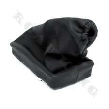 OPEL CORSA C Bj. 2000-06 Handbremssack LEDER /SCHWARZ Schaltmanschette