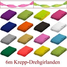 6m Kreppgirlanden / Karneval