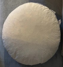50 cm Rundkissen mit 650g Daunenfüllung Sitzkissen Füllkissen