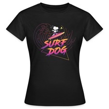 Peanuts Snoopy Urlaub Cool Surfen Strand Frauen T-Shirt