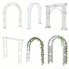 Rosenbogen Metall Torbogen