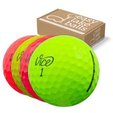 50 VICE PRO COLOUR MIX LAKE GOLFBÄLLE - AAAA QUALITÄT (PEARL GRADE)