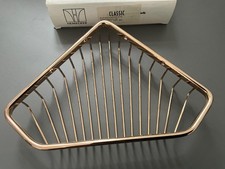 Eckschwammkorb groß in Edelmessing