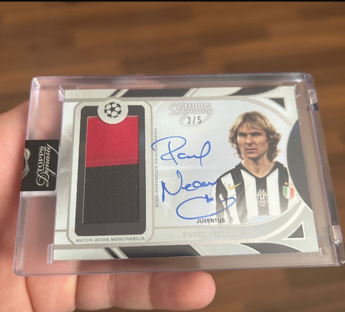 Pavel nedved card - on, auto