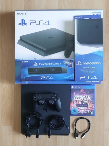 Sony playstation slim 500gb - sony, 4