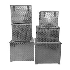 Riffelblech Aluminiumbox Truck Transport Werkzeug Kiste Koffer Kasten Box, 64643