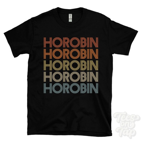 Horobin repeated retro style - repeated,