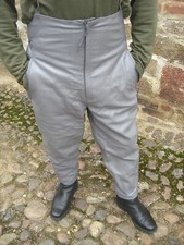 weiche graue Motorradhose Gr