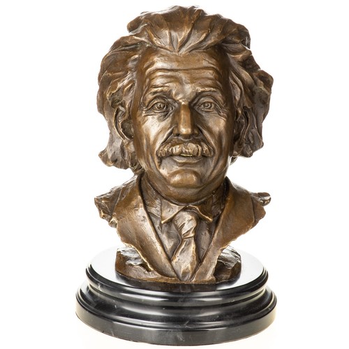 Bronzefigur büste albert - bronzefigur,