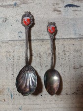 2x Alte Edle Tafel Löffel