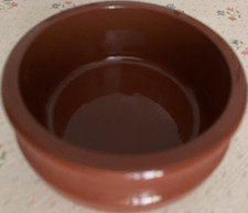 Cermer Auflaufform Topf Backschale Ofenschale Backform Terracotta braun glasiert