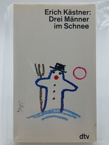 Drei männer schnee eine - im,