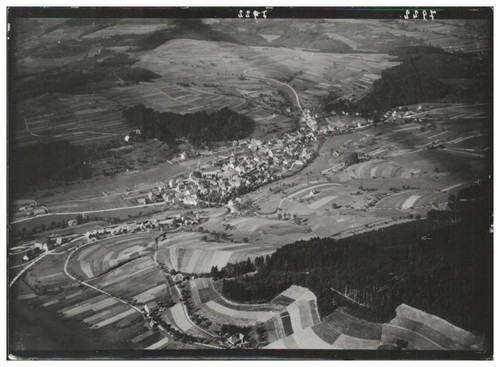 10323 elzach foto luftbild - foto,