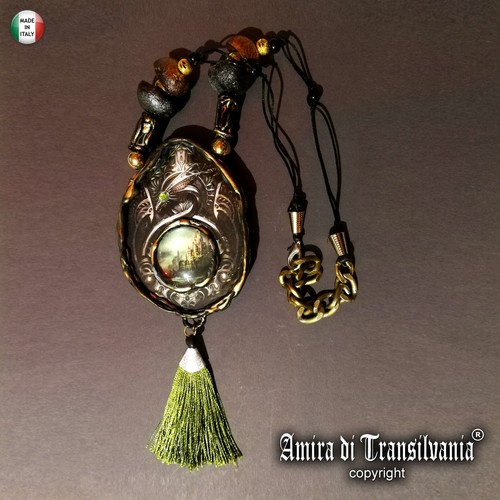 Schmuck drache grün - drache,