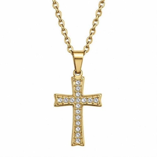 Kreuz anhänger pavé - kreuz,