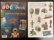 Modellbaubogen - Vynálezy Julese Verna - Erfindungen Jules Verne - ABC 2005
