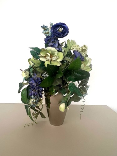Metall vase spiegeloptik cm - metall,