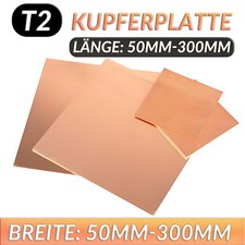 Kupferblech Dicker 0.5-8mm Cu