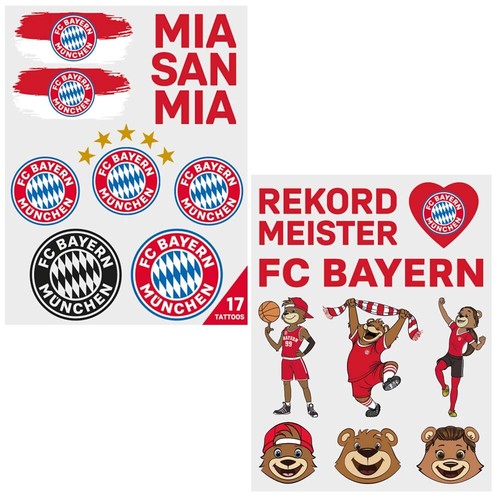 Bayern münchen farbtattoo - bayern,