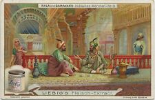 69/697 SAMMELBILD INDISCHES MÄRCHEN WÜRFELN KÖNIG KRONE BRUDER DÄMONEN