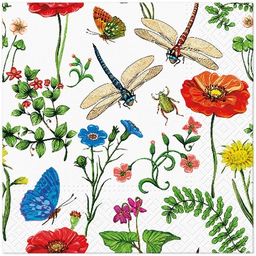 Servietten wild bloom - servietten,