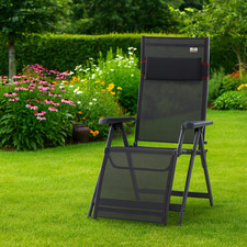 CASAYA Relaxliege »Igusi«, Aluminium Gartenliege Stuhl mit Liegefunktion