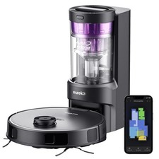 EUREKA E10s DE Saug- & Wischroboter + beutelloser Multi-Zyklon-Absaugstation (40