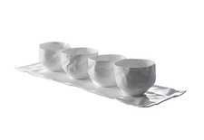 DRIADE Set Tablett und vier