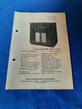 DDR Werbung Prospekt VEB Stern