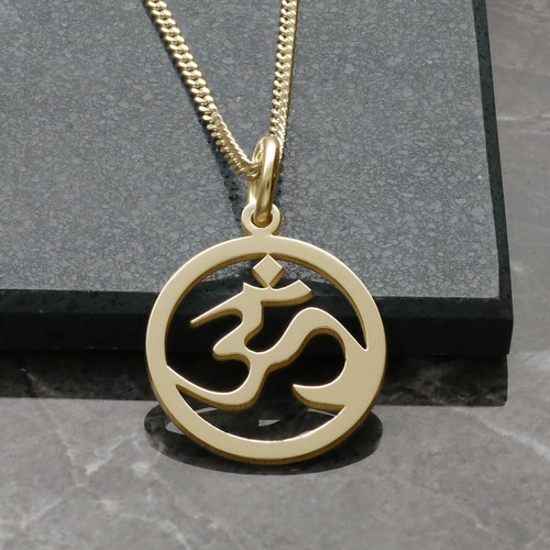Gelbgold ohm aum - gelbgold,