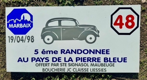 Original oldtimer schild - original,