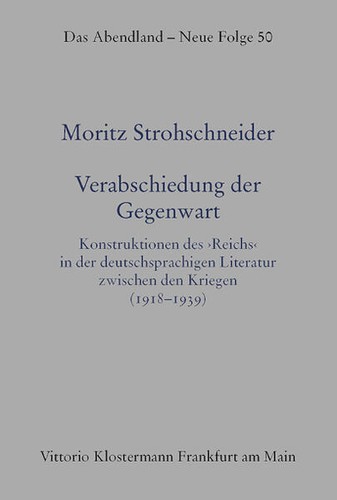 Verabschiedung der gegenwart - gegenwart, |